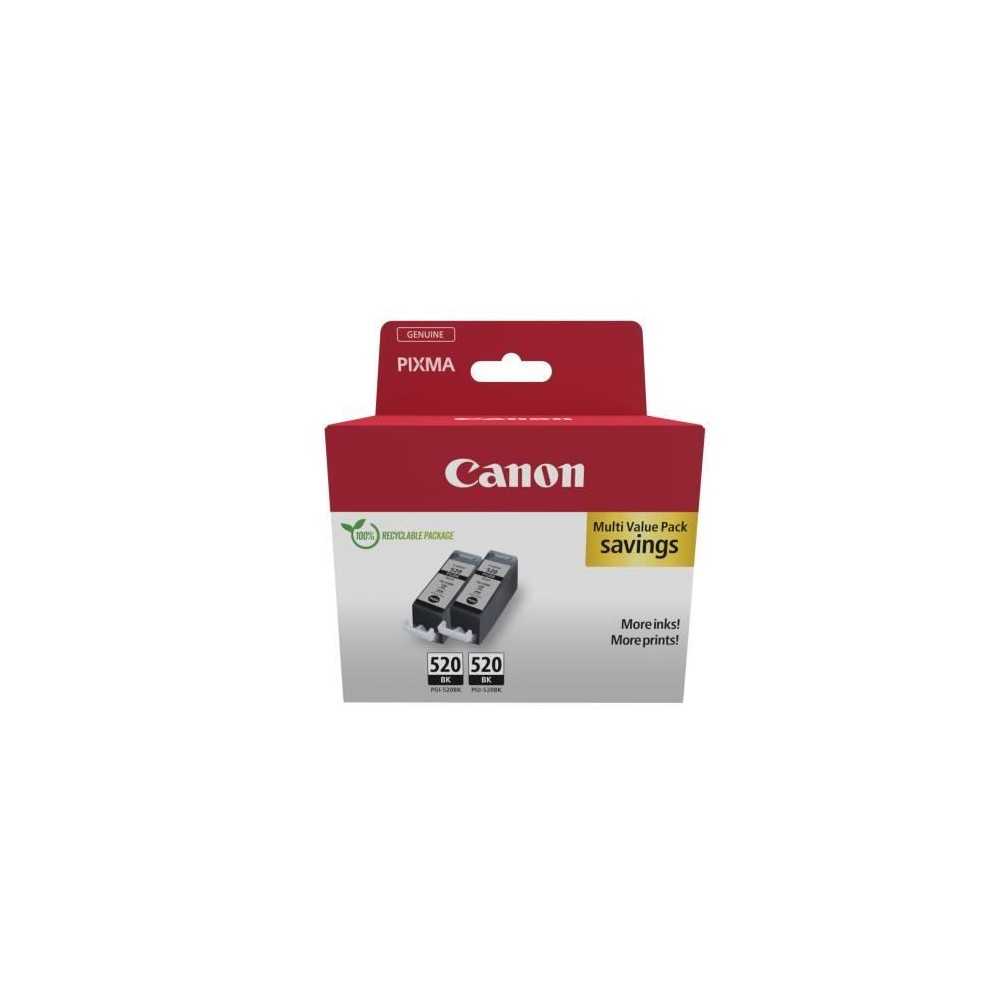 Pack de 2 cartouches d'encre noir - CANON - PGI-520