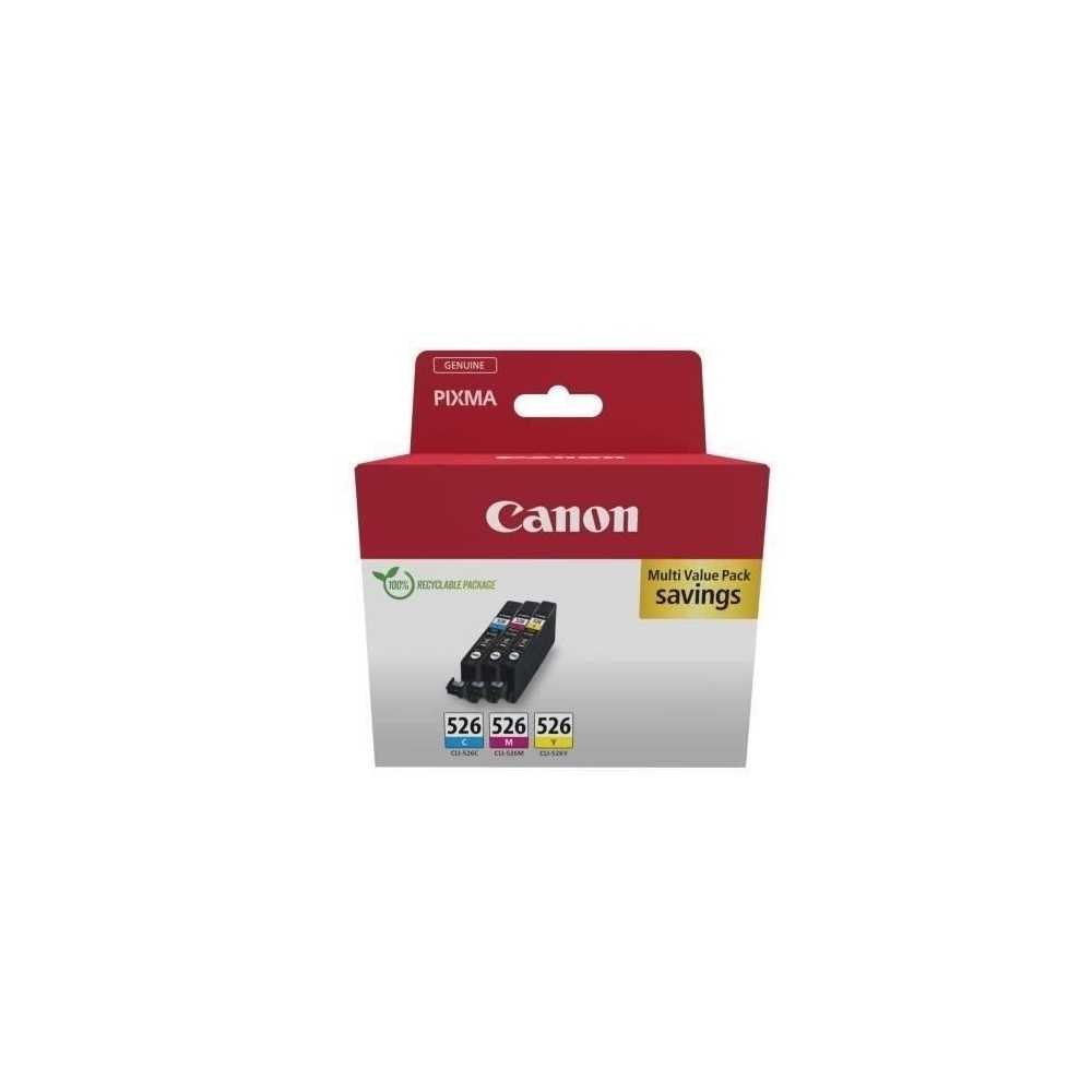 Multipack cartouches d'encre - CANON - CLI-526 Cyan/Magenta/Jaune