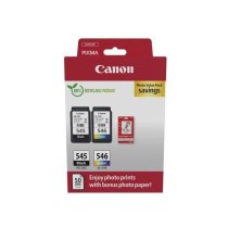 Pack de 2 cartouches d'encre + pack papiers photo - CANON - PG-545 Noi