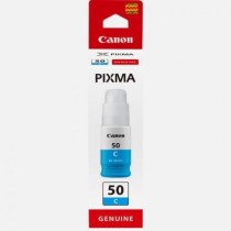 Bouteille d'encre - CANON - GI-50C - Cyan - Compatibilité PIXMA MegaT