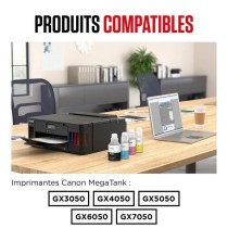 Bouteille d'encre - CANON - GI-56BK - Noir - Compatibilité MAXIFY GX