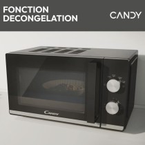 Micro-ondes Candy Moderna CMW20TNMB 700 W 20L Noir - Fonction Décong