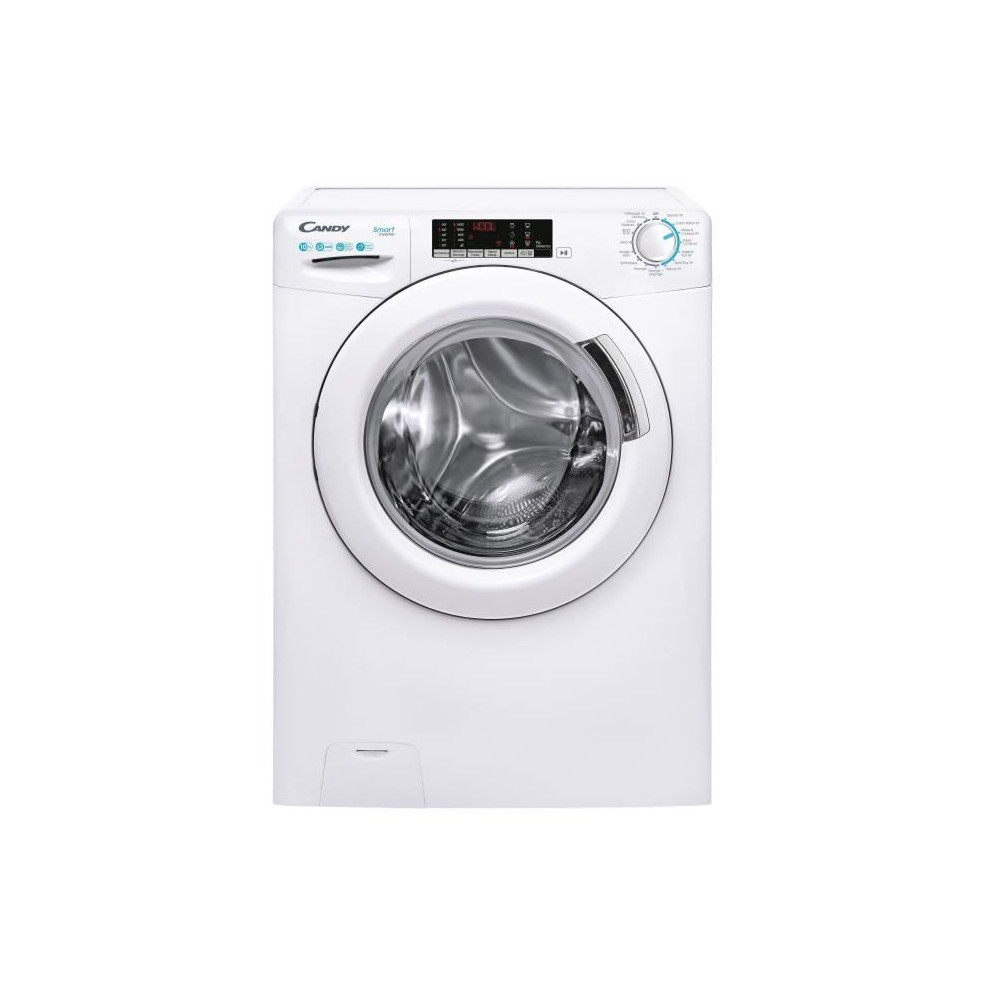 Lave-linge hublot CANDY CS1410TXME/FR - 10 kg - Induction - Vapeur - 1