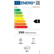 Réfrigérateur multi-portes CANDY CFQQ5T817EPS - 400L - No Frost - Cl