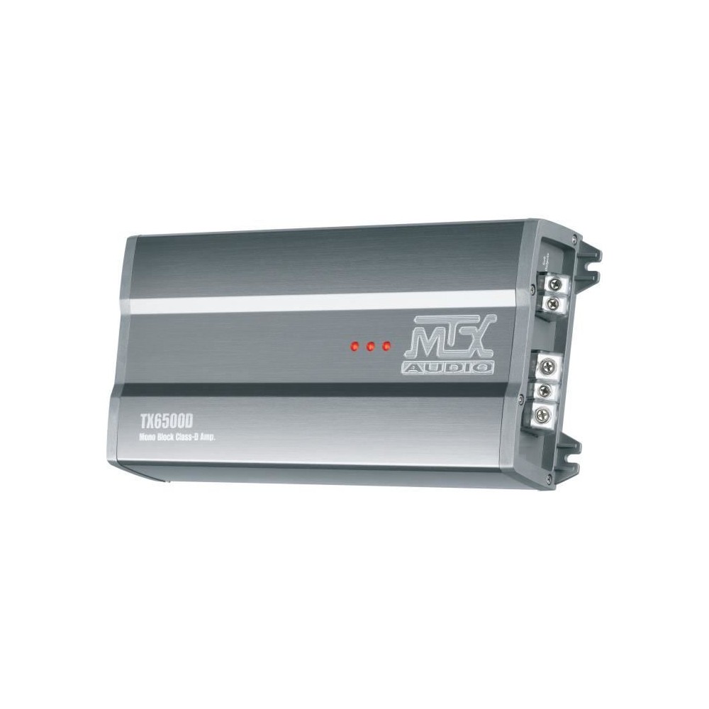 MTX TX6500D Amplificateur voiture Classe-D 1x500W RMS 2 Télécommande