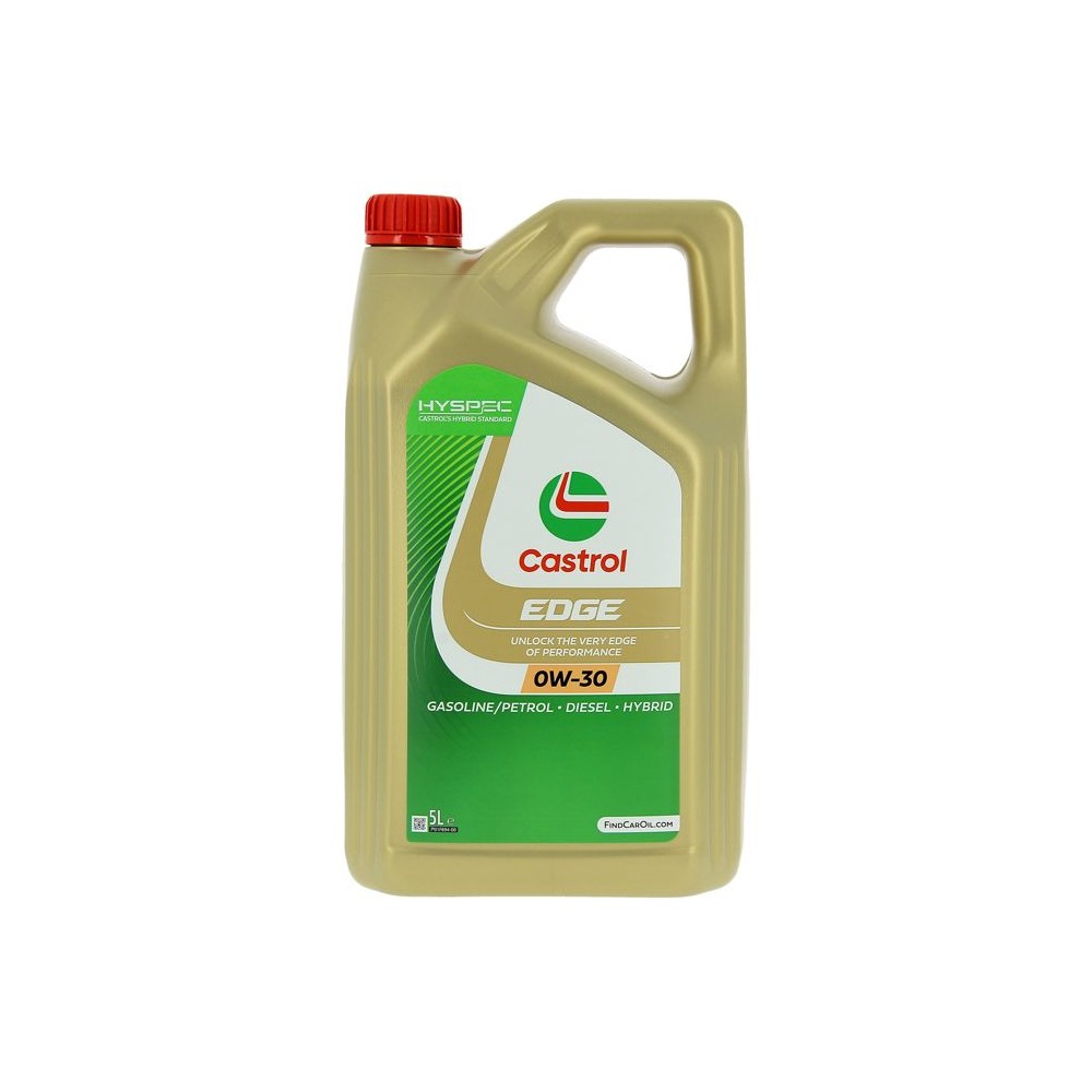 Huile moteur - CASTROL - EDGE 0W-30 - 5L