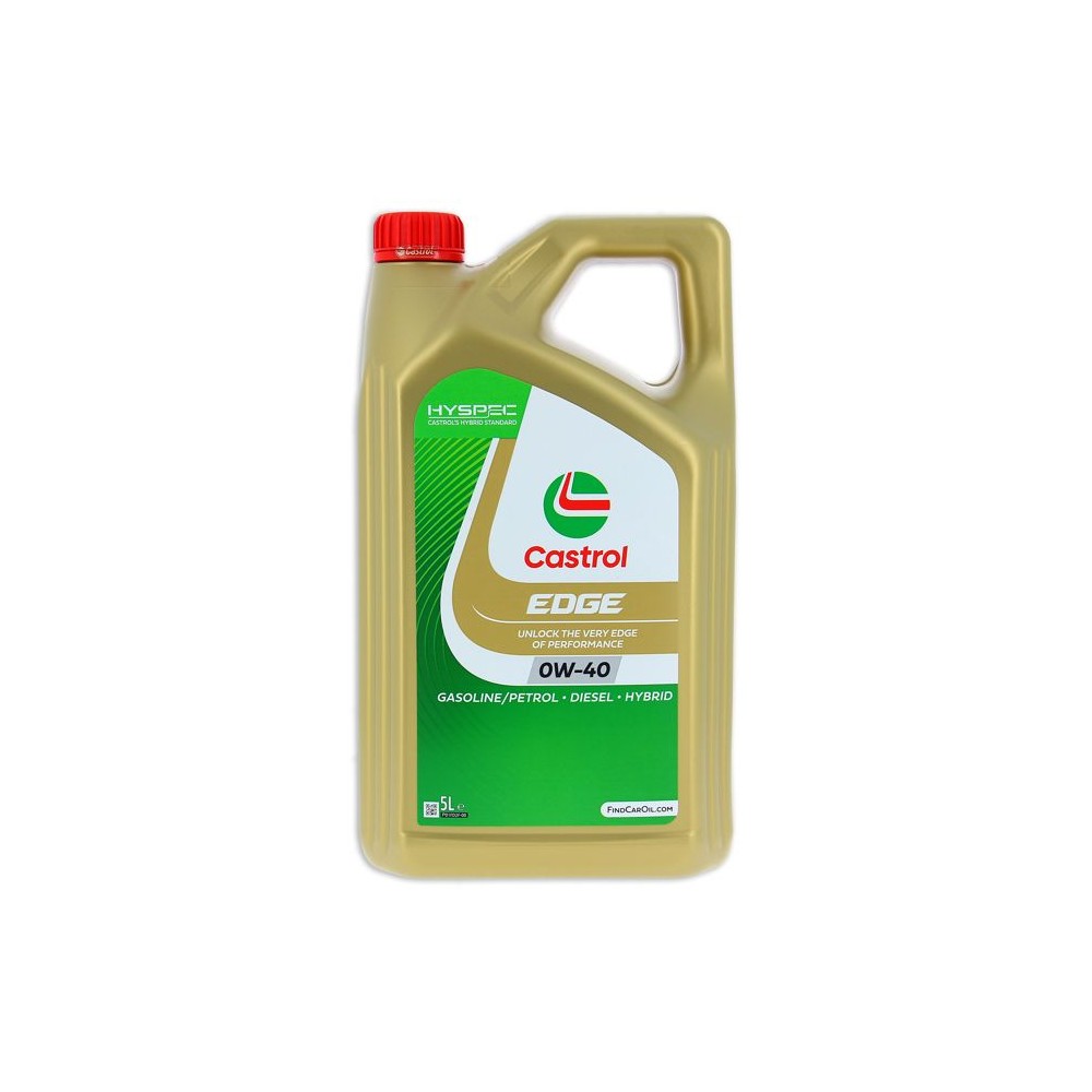 CASTROL EDGE 0W-40 5L - huile moteur 0W40