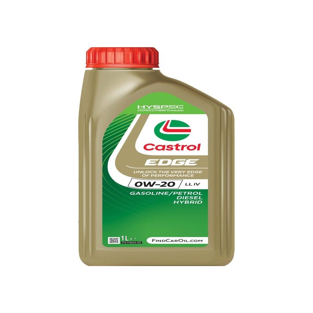 CASTROL EDGE 0W-20 LL IV 1L - huile moteur 0W20