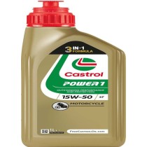 CASTROL Power 1 4T 15W-50 1L - huile moteur 15W50