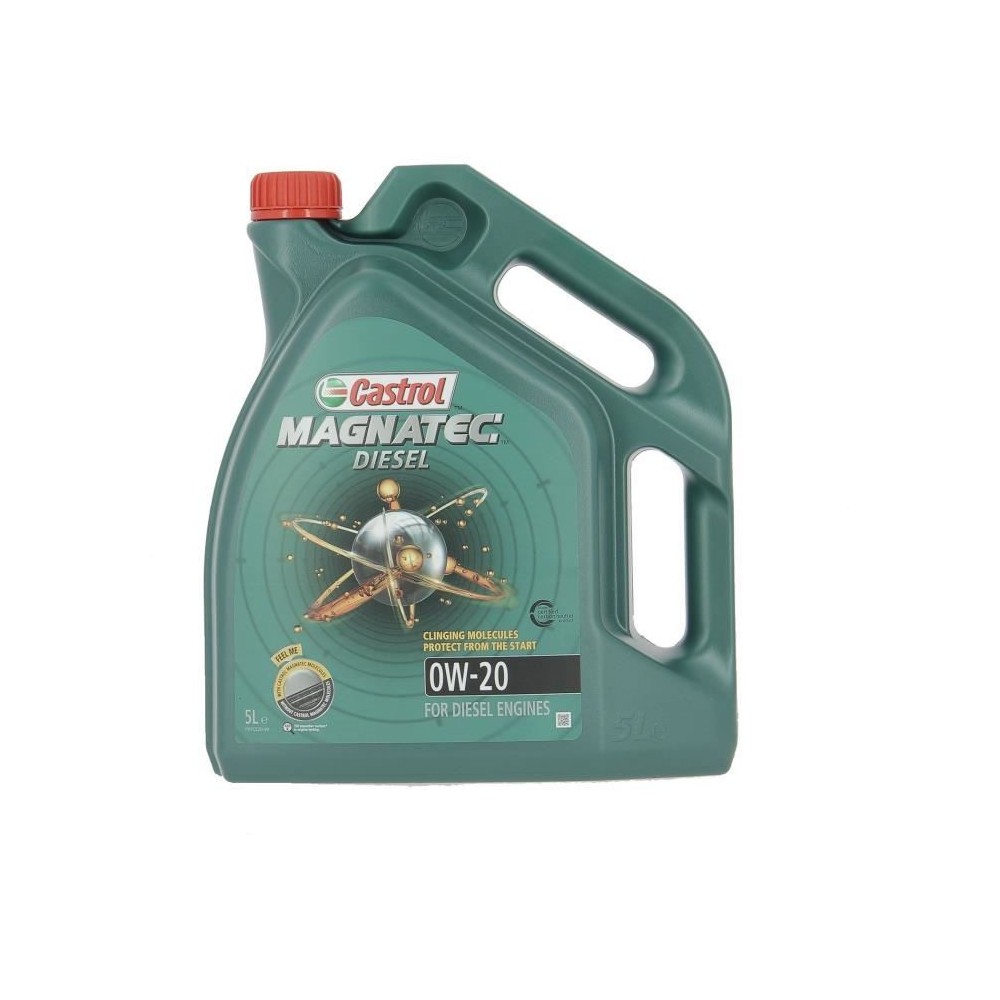 Huile moteur - CASTROL - Magnatec - Diesel - 0W-20 - 5L