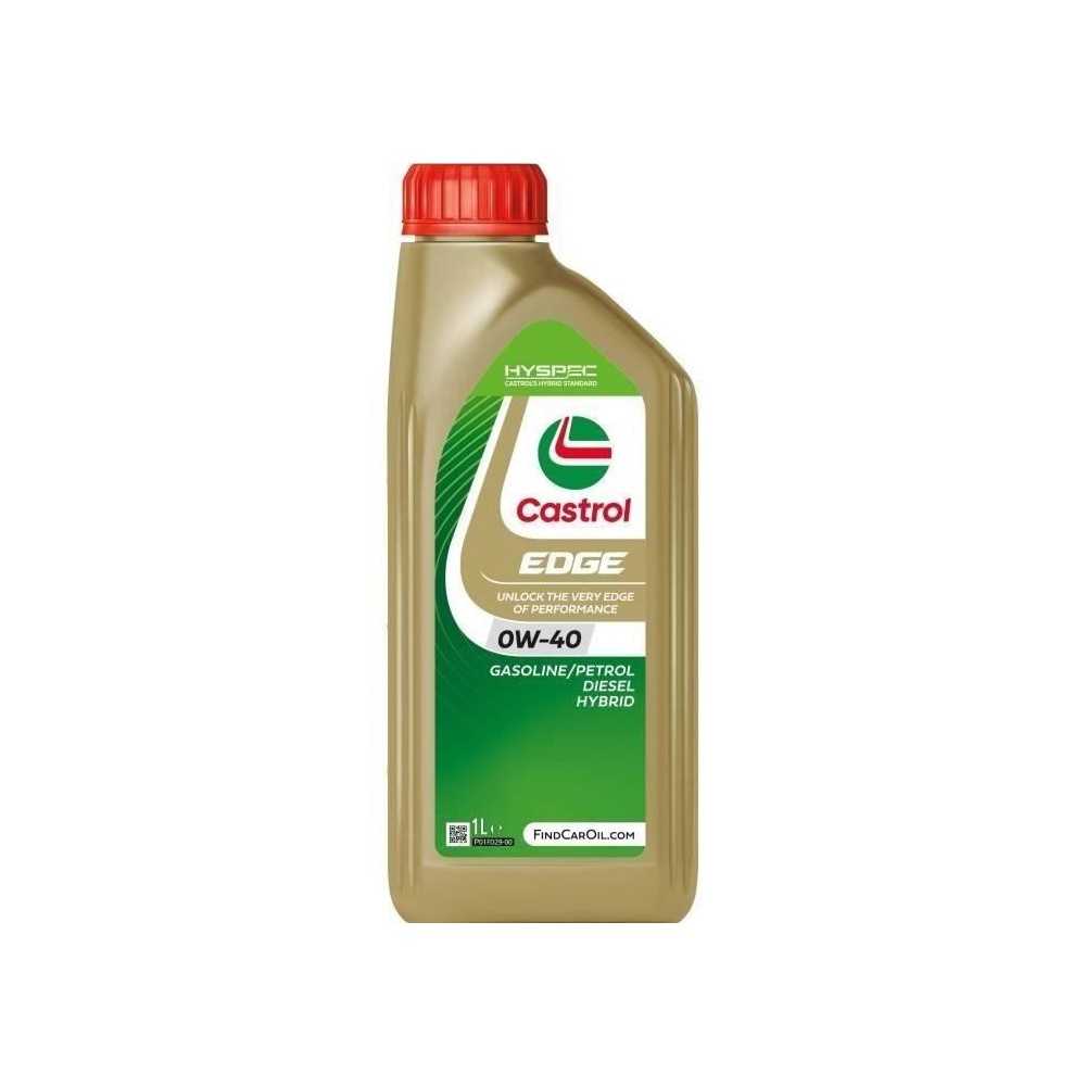 Huile moteur - CASTROL - EDGE 0W-40 - 1L