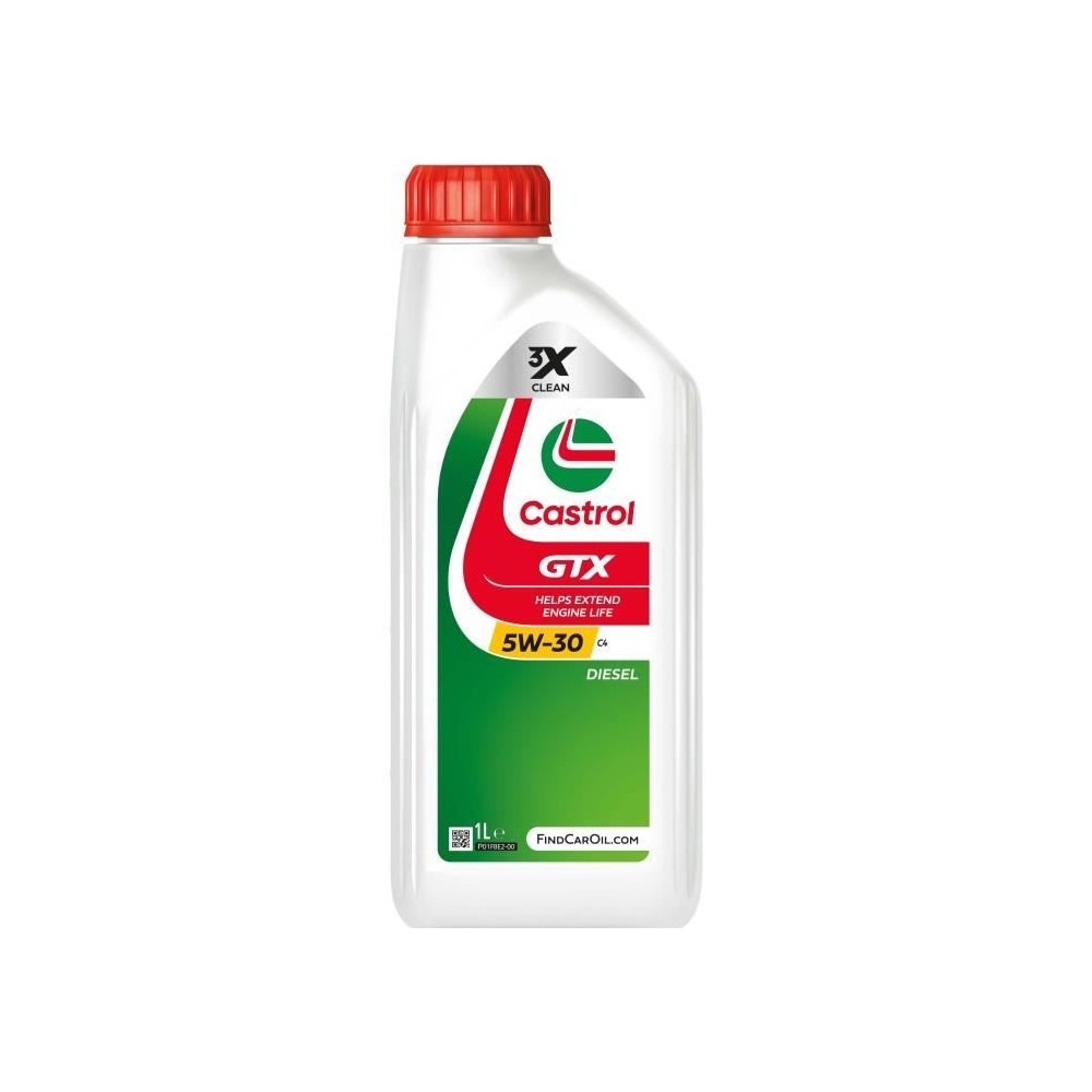 Huile moteur - CASTROL - GTX 5W-30 C4 - 1L