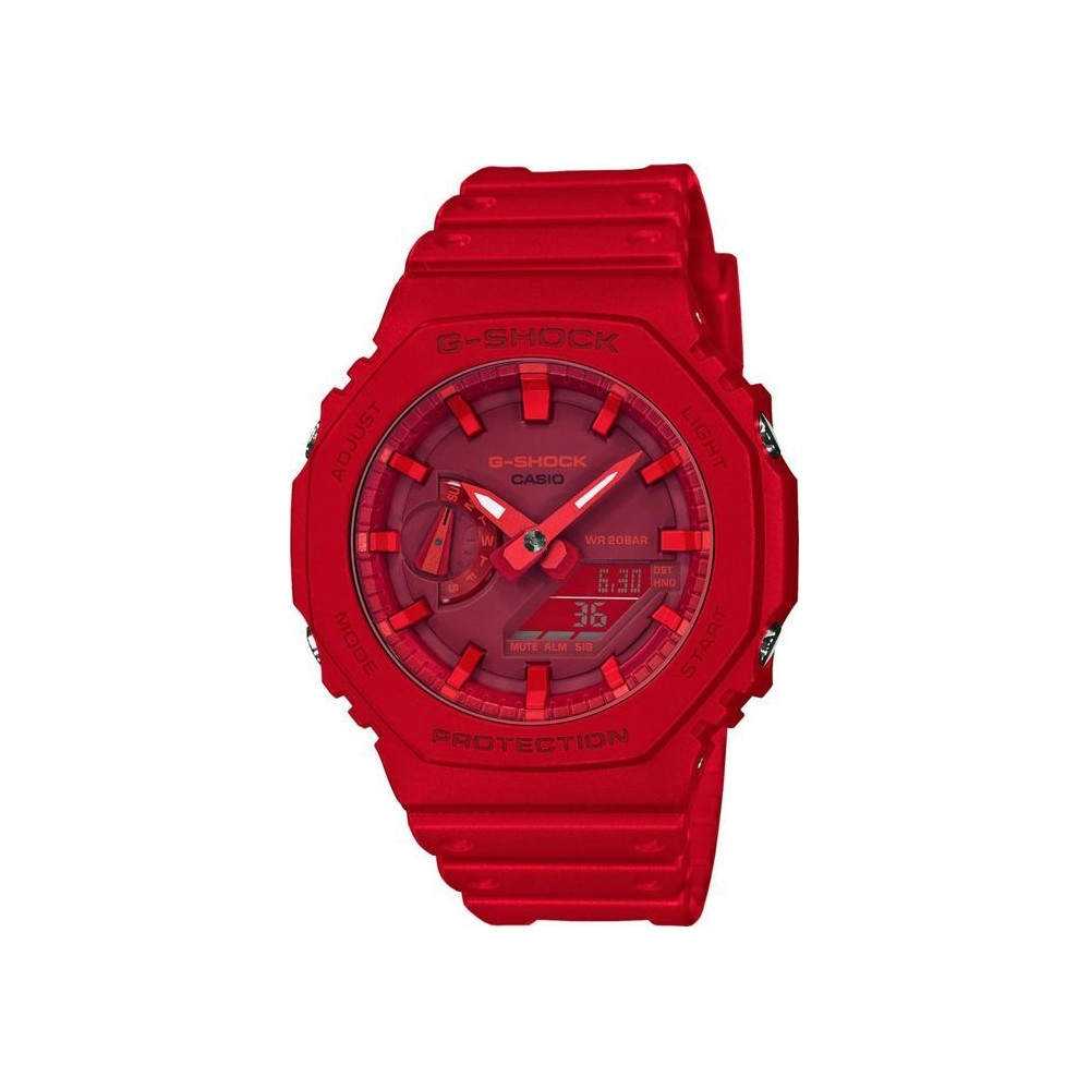 Montre CASIO G-SHOCK - Resitante aux chocs - Multifonctions - Rouge