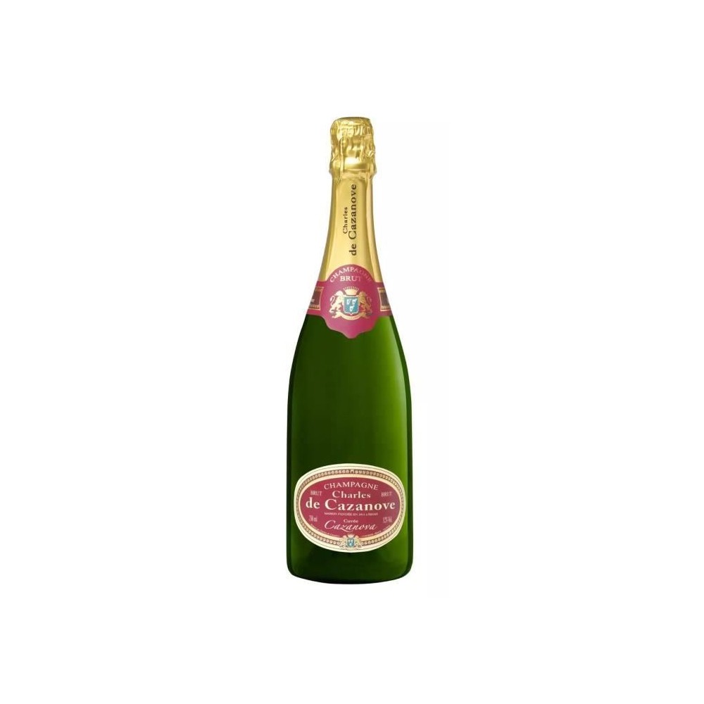 Champagne Charles de Cazanove - Cuvée Cazanova - Brut - 75cl