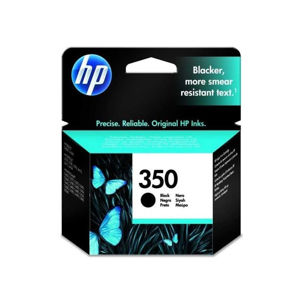 HP 350 Cartouche d'encre noire authentique (CB335EE) pour HP Photosmar