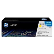 TONER HP 125A (CB542A) jaune - cartouche authentique pour imprimantes