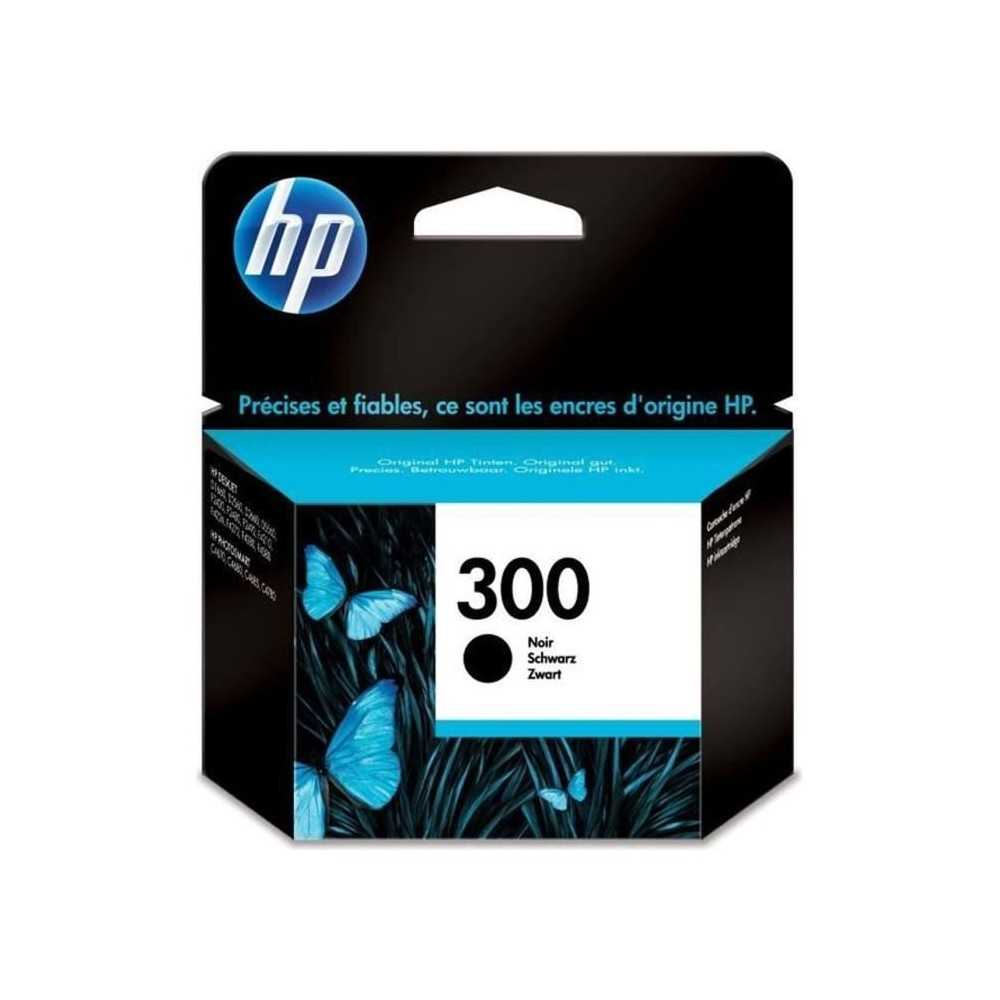 HP 300 Cartouche d'encre noire authentique (CC640EE) pour HP DeskJet F