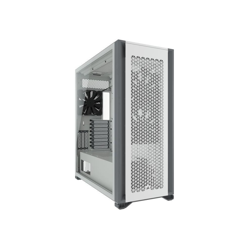 CORSAIR Boîtier PC 7000D AIRFLOW Verre Trempé - Blanc (CC-9011219-WW