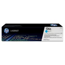 Cartouche de toner HP 126A (CE311A) cyan pour LaserJet Pro CP1025/CP10