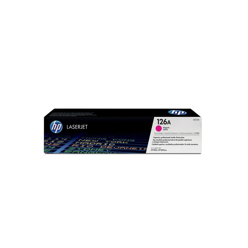 HP 126A Cartouche de Toner magenta authentique (CE313A) pour HP LaserJ