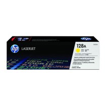 HP 128A Cartouche de Toner jaune authentique (CE322A) pour HP Color La