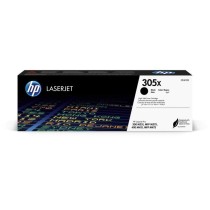 Cartouche de toner HP 305X noir authentique pour imprimantes LaserJet