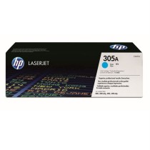 Cartouche de Toner HP 305A Cyan Authentique (CE411A) pour HP Color Las