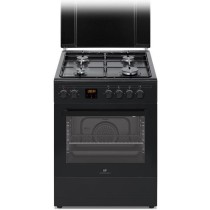 Cuisiniere gaz CONTINENTAL EDISON CECG60FCB1 - 4 feux - L59,8 x P61 xH