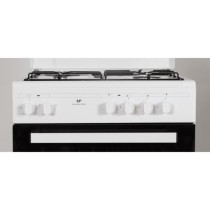 Cuisiniere mixte CONTINENTAL EDISON CECM60FCW - 3 feux gaz + 1 électr