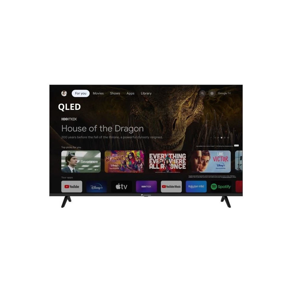 TV QLED - CELED65SGQLD24B6 - CONTINENTAL EDISON - TV QLED UHD 4K 65 (1