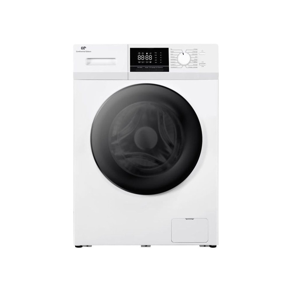 Lave-linge hublot CONTINENTAL EDISON CELL8140IW - 8 kg - Largeur 60 cm