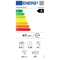 Lave-linge hublot CONTINENTAL EDISON CELL8140IW - 8 kg - Largeur 60 cm