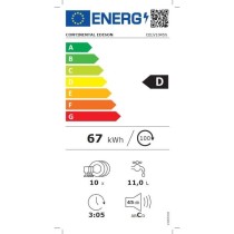 Lave-vaisselle pose libre CONTINENTAL EDISON - 10 couverts - Largeur 4