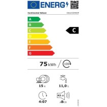 Lave-vaisselle pose libre CONTINENTAL EDISON CELV1544IXP - 15 couverts