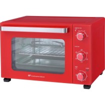 CONTINENTAL EDISON CEMF35R - Minifour électrique 35L rouge - 1500W -