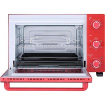 CONTINENTAL EDISON CEMF35R - Minifour électrique 35L rouge - 1500W -