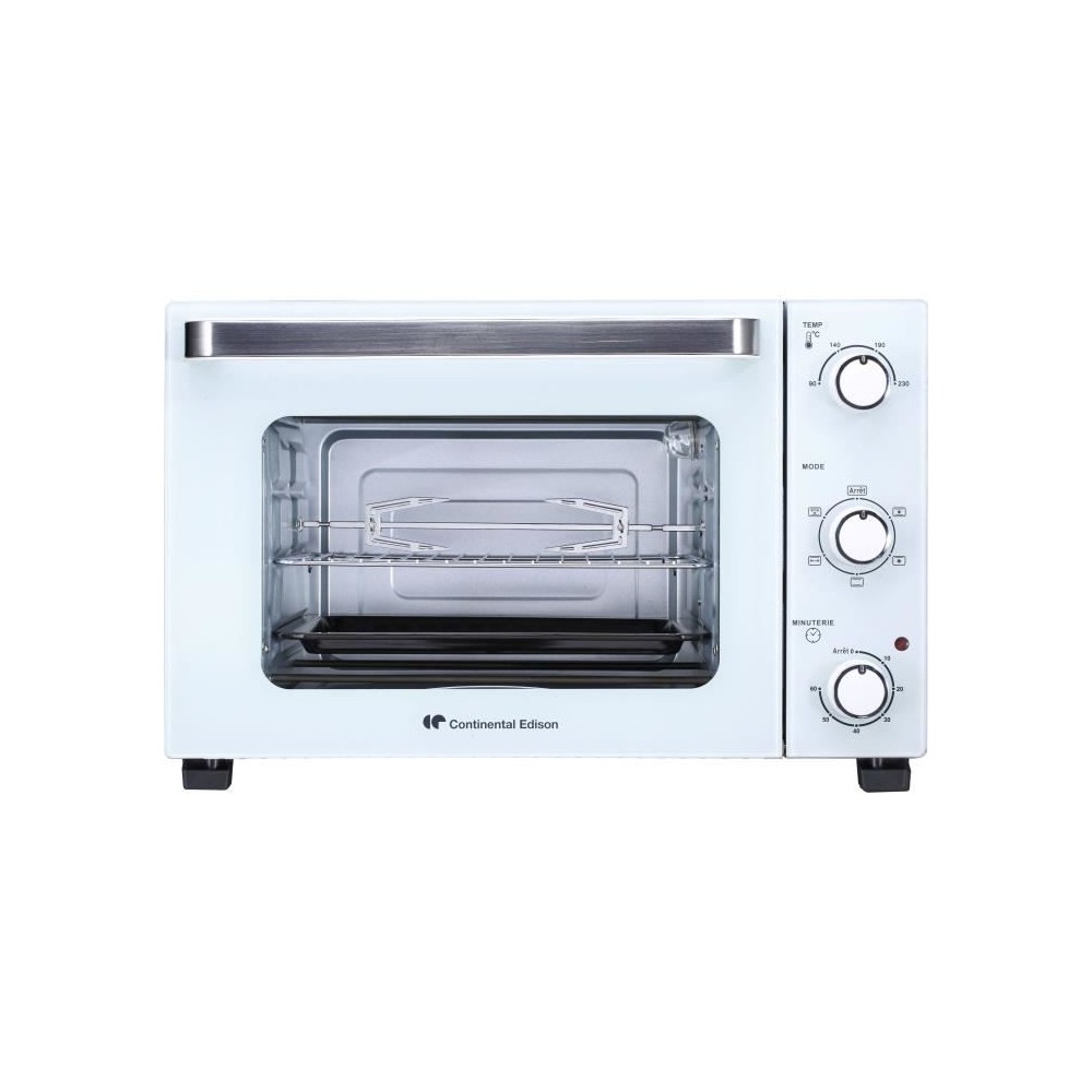 CONTINENTAL EDISON CEMF35W - Minifour électrique 35L blanc - 1500W -