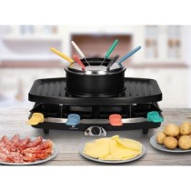 CONTINENTAL EDISON CERFG86B Appareil a raclette et fondue 8 personnes