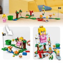 LEGO 71403 Super Mario Pack de Démarrage Les Aventures de Peach, Jouet Lemmy, Figurine Interactive Toad, pour Enfants 6 Ans