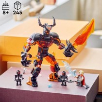 LEGO Marvel 76289 Figurine de Thor contre Surtur a construire, Set de super-héros