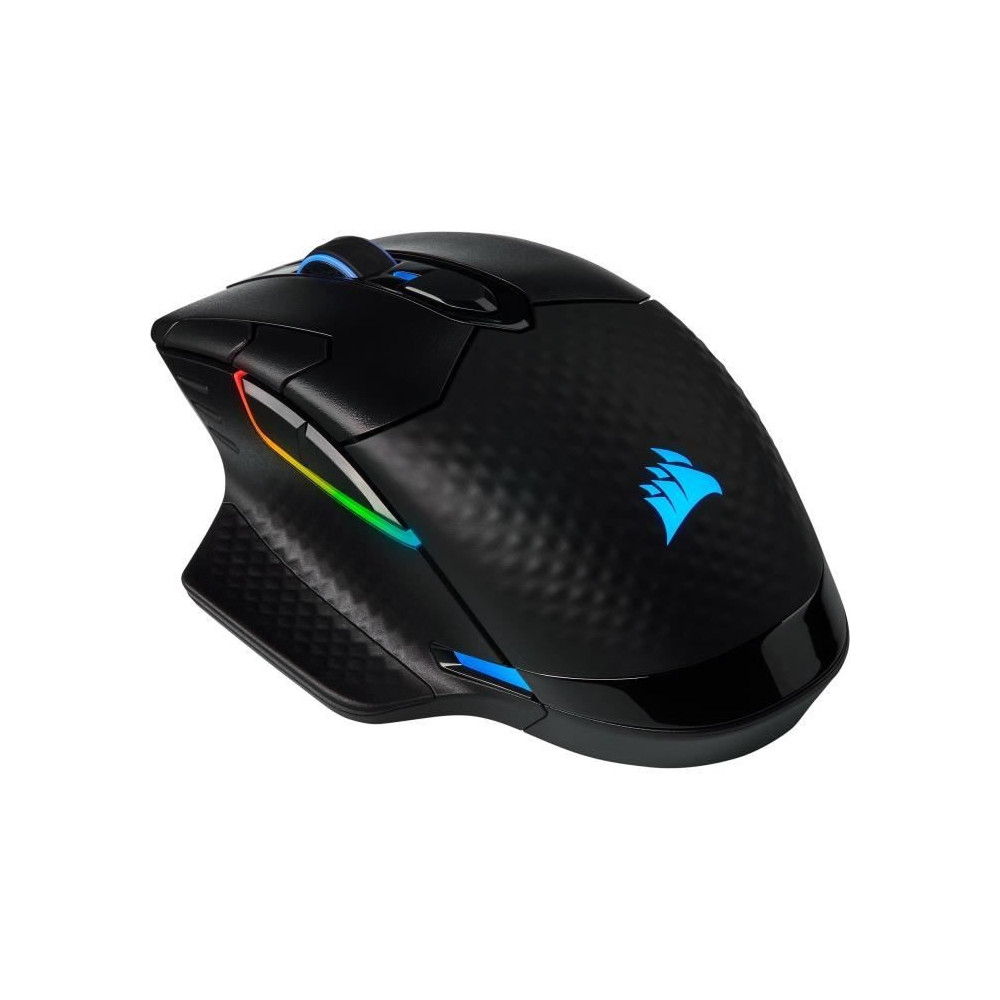 CORSAIR Souris gamer DARK CORE RGB PRO - 18 000 DPI - LED RGB - Optiqu