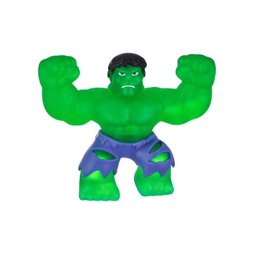 Figurine Hulk S3 - MOOSE TOYS - 11 cm - Goo Jit Zu Marvel - Vert et bleu