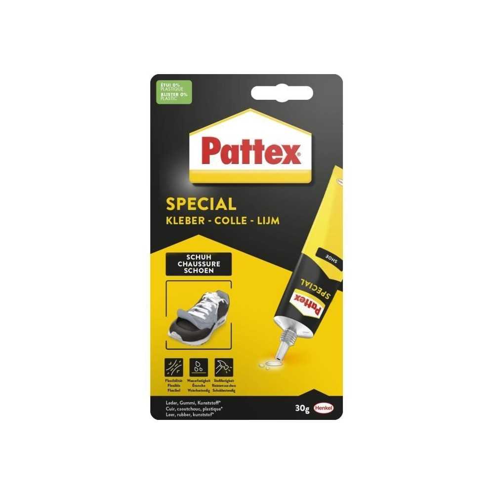 Colle Spécialités Matériaux - PATTEX - Chaussures - Tube - 30g