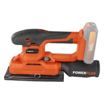 Ponceuse vibrante sans fil 20V 187x90mm - DUAL POWER POWDP50300 - Livrée sans batterie ni chargeur