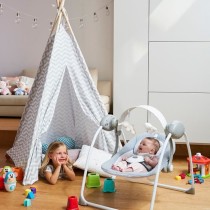 Balancelle Relax and Play - CHICCO - Gris - Balancement automatique -