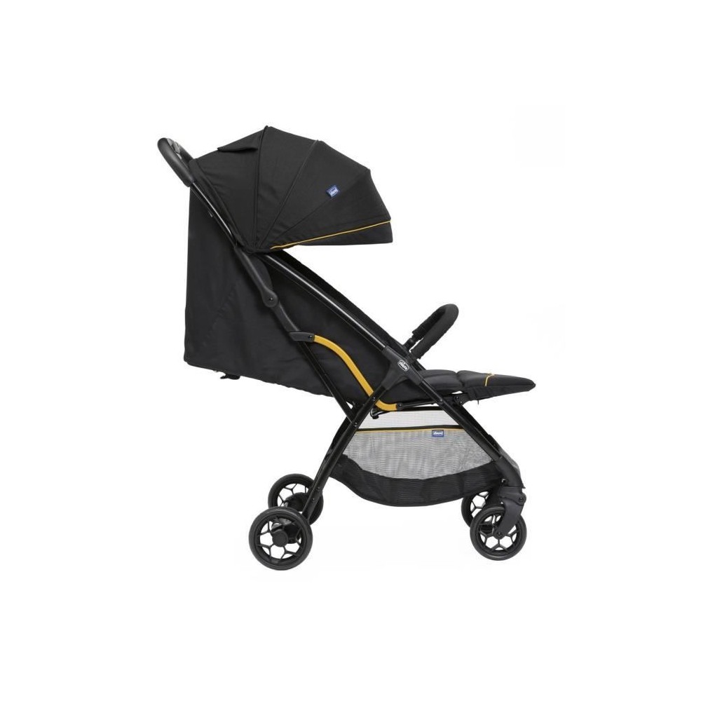 CHICCO Poussette Glee Unven - 4 roues - Noir