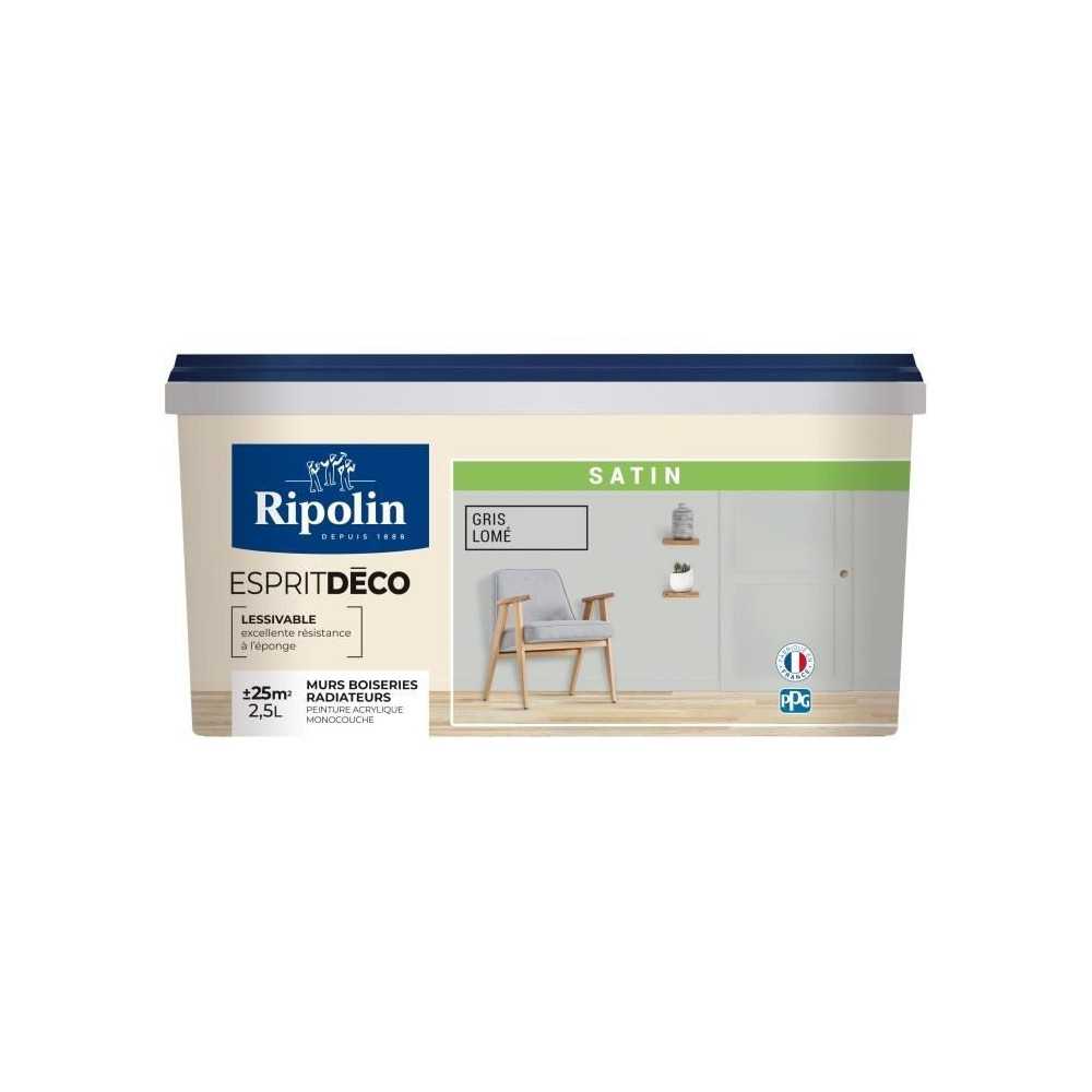 RIPOLIN ESPRIT DECO GRIS LOME SATIN 2.5L