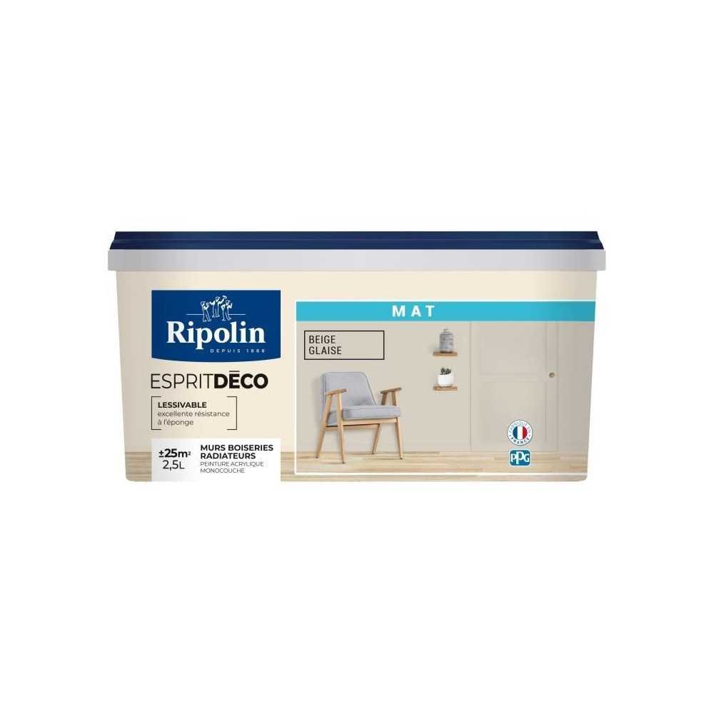 RIPOLIN ESPRIT DECO BEIG GLAIS MAT 2.5L