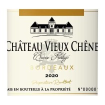 Château Le Vieux Chene 2020 Bordeaux HVE3 - Vin rouge de Bordeaux