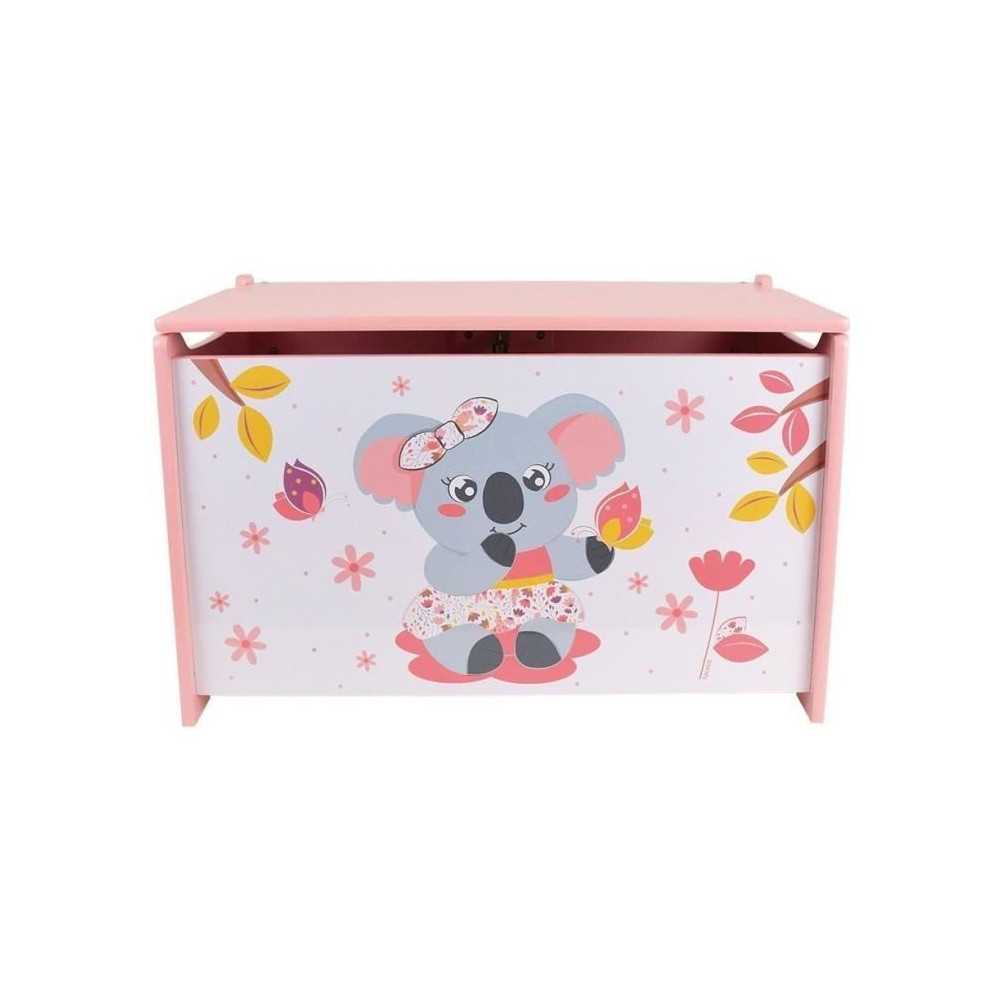 Coffre a jouets en bois pour enfant - FUN HOUSE - CALLY MIMI KOALA - R